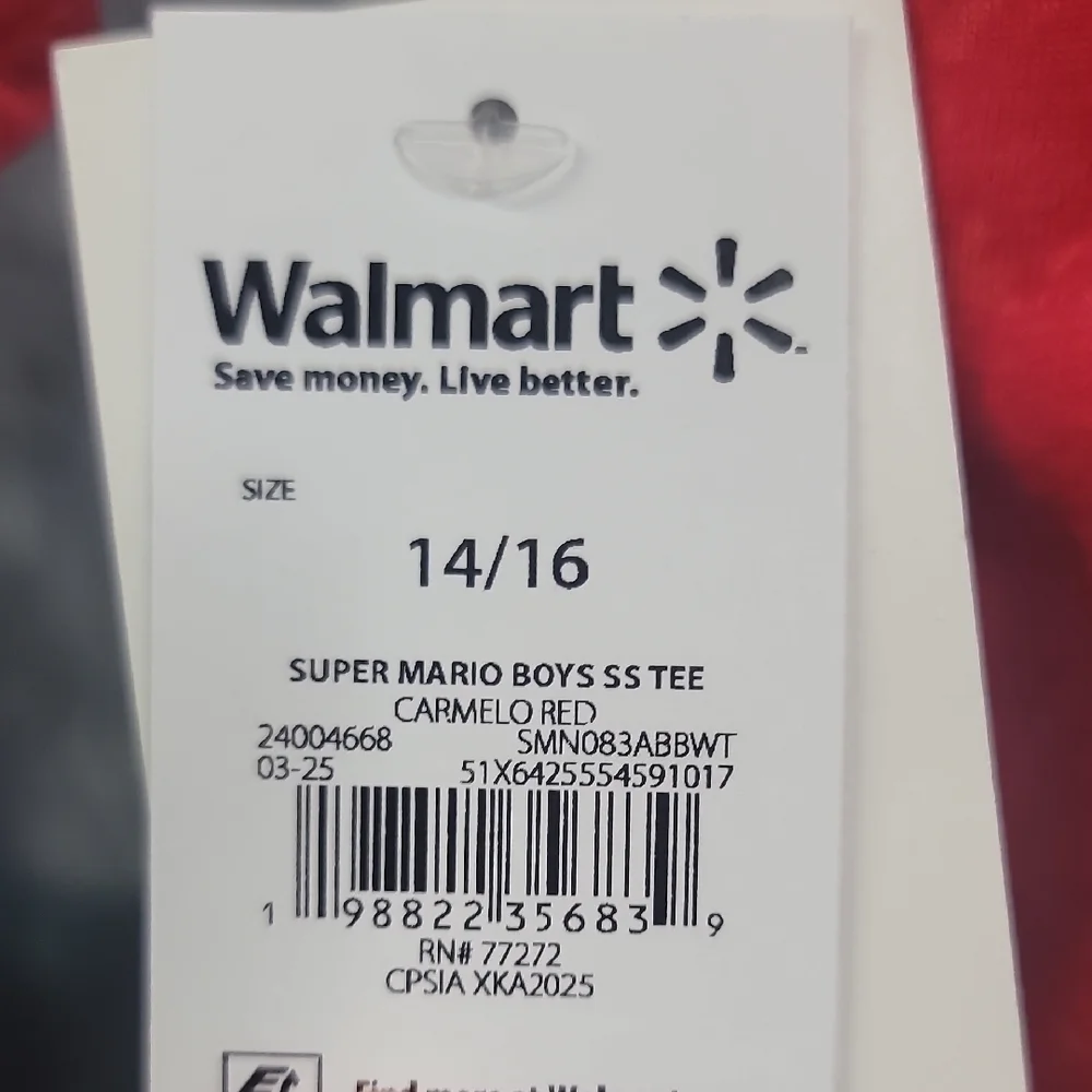 **Mario shirt** - Picture 3 of 3